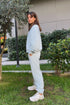 OVER THE CLOUDS AÇIK MAVİ OVERSIZE SWEATSHIRT - Sweatshirtler - BIRDIEJAY